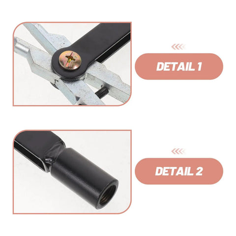 Legit Heavy Duty Blind Bearing Puller Tool Kit With Expandable Collets For Bike Wheel Bearing Removal Precision Reliable Steel Extractor Compact Lightweight Ideal For Real Mechanics And Diy Guys Crushing Big Jobs In A Flash At Home Or Shop, steel collet detail
