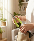 Person holding Stainless Steel Pliers Glow In The Dark Multitool With Line Cutter And Hook Tool For Freshwater And Saltwater Fishing