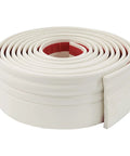 Peel And Stick Baseboard Molding Trim 4 Inch Wide Sixteen Point Four Feet Long Vinyl Wall Baseboard Molding rolled up