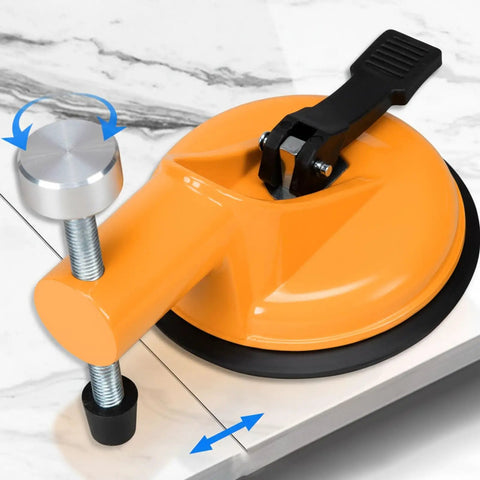 Heavy Duty Granite Marble Countertop Leveling Tool With Adjustable Height Setter For Seamless Stone Installation and Professional Seam Filling On Quartz Surfaces suction cup with flexible adjuster