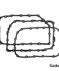 Beefed-Up 6L80E 6L90E Automatic Transmission Filter Kit showing three black gaskets