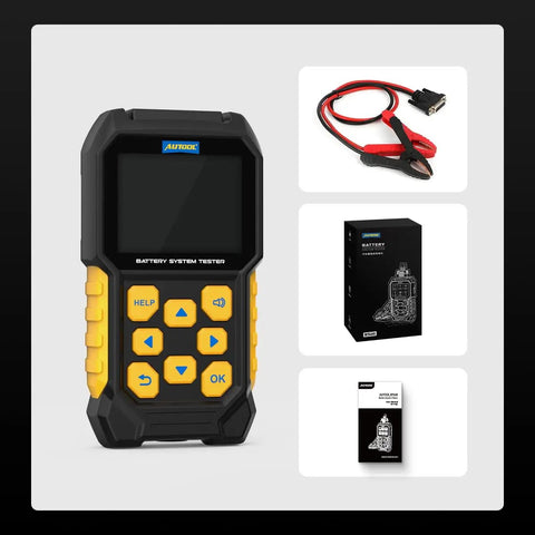 All Vehicles 24V 12V Car Battery Tester With Digital Auto Battery Analyzer And 99.9 Percent Accuracy 30 To 2000 CCA Works On Flooded AGM Flat Plate AGM For Motorcycle Car Truck Boat RV Marine ATV SUV Yacht Alternator Charging Cranking System Scanner, handheld unit with clamps
