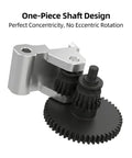 Extruder Gear Assembly Replacement For Flashforge AD5X Direct Drive Hotend Nano-Coated CNC Skeletonized POM Gears close-up