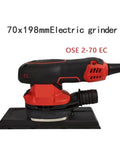 Kickass Electric Belt And Orbital Sander With Adjustable Speed Settings For Woodworking And Metal Refinishing Featuring Hella Smooth Dust Free Grinding Pad For Hardcore Diy Work, 70x198mm electric grinder.
