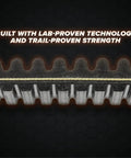 Close-up of Heavy-Duty Extreme Badass CVT Drive Belt for Polaris Sportsman with aramid fiber cord