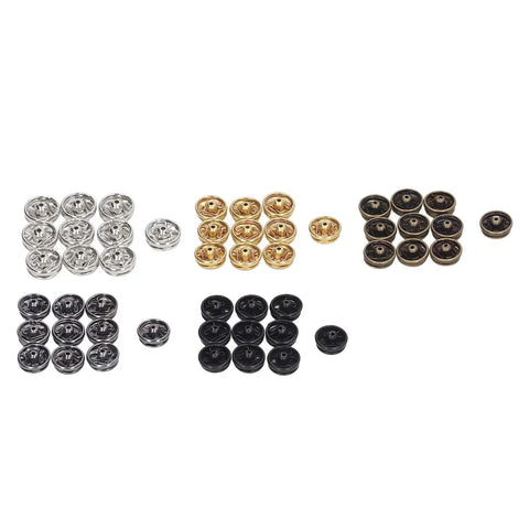 100 Pack Mini Metal Snap Button Kit 5mm Sew On Fasteners For Doll Clothes Sewing Garment Repair Skirts And Collars Durable Snaps