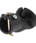 45 Degree Sloped Ceiling Fan Adapter Kit With Universal Mounting Bracket For Vaulted Ceilings Easy Install No Fuss Fit Handles 1 Inch Down Rods And 1.7 Inch Inner Brackets Black Pack Of 2 showcasing the black adapter.