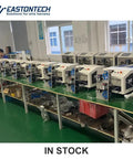 Heavy Duty Automatic Cable Wire Cutter And Stripping Machine Featuring Touch Screen Display And Smart Motion Controller in stock on a workshop table.