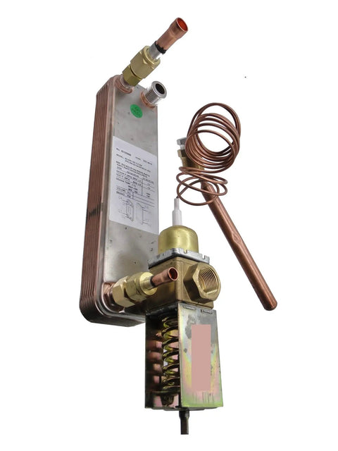 Top Shelf Compact Heat Exchanger Kit For Heat Pump Water Heater Matching Compressor 24000BTU 8KW Heating Units quick temp response, heavy-duty build.