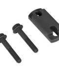 Beefy Fuel Injection Pump Gear Puller Tool For Dodge Cummins 5.9L And 6.7L Diesel Trucks From 1988 To 2012 12 Valve VE Style Pump Heavy Duty Steel Rust Resistant Pulley Removal, showing two bolts and a steel bracket.