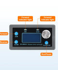 Gray DC Motor Speed Controller 5-30V With Forward Reverse Function, Pro Grade Stepper Motor Control Module With HD Display