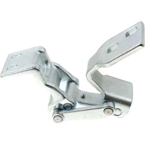 Close-up of Go-To 2 Pack Chrome Door Hinge Set for Ford Transit Connect 2010-2013, upper back door, 270° swing replacement part