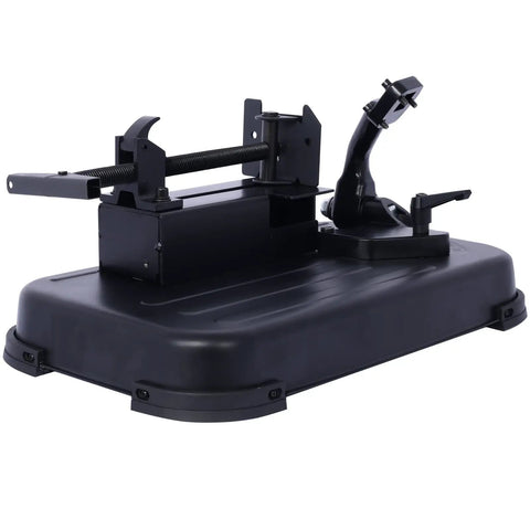 Straight Shooter Portable Band Saw Featuring 1100 Watt Motor And 5 Inch Depth Cut For Boss Level Cuts Variable Speed Compact Unit base with adjustment features.