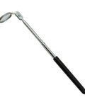 Telescoping Inspection Mirror 7/8 Inch Diameter, 7-1/2 Inch Overall Length, Adjustable From 6.5 Inches To 36.38 Inches, Black Handheld Tool