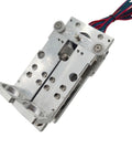Rugged Dual Pick And Place Head Assembly Designed For Nema 11 Hollow Shaft Motors Rock Solid Silver Hardware Kit with dual gripping mechanism.