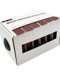 Emery Cloth Roll Set Six Grits 80 150 240 320 400 600 Pro Grade Heavy Duty in box for Woodworking and Metal