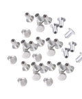 Heavy Duty Tungsten Steel Tire Spike Studs For Trucks Deliver Badass Off Road Traction And Winter Grip With Rock Solid Anti Slip Screws Easy Drill Installation exposed on a white background.