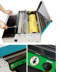 Pro Grade Dope Heavy Duty Heating Film Sealing Machine For Home Kitchen Use with 18 Inch Stainless Steel Wrapper for snacks