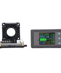 All In One Digital Volt Meter With Big Display Current Tester And Power Capacity Detector for Electrical Testing, black components
