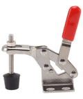 Adjustable Toggle Clamp Latch In Stainless Steel Push Pull Tool for home decor and mechanical projects, lateral view