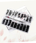18 Piece Miniature Screw Assortment Kit With Flat Head And Countersunk Tiny Machine Screws In A Handy Portable Storage Box For Repair Jobs Ideal For DIYers And Pros Alike visible in transparent box
