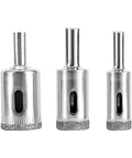 Three steel sanding bits for No Fuss Mini Bench Lathe And Bead Polisher Machine 96W 12V 24V DC for woodworking.