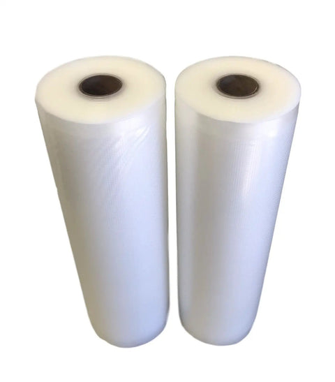 Straight Up Heavy Duty Vacuum Sealer Rolls Fifteen Inches Wide By Fifty Feet Long Three Half Mil Thickness Two Pack For Serious Meal Prep And No Hassle Bulk Storage