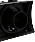 Close-up of Pro Grade Telescope Focusing Seat For 140mm Reflector With 1.25 Inch Focuser And Locking Knob, black housing