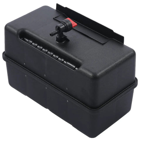One Gallon Gas Tank For Lawn Mowers And Small Engines, 4 Quart Plastic Universal Fuel Tank With Shut Off Valve And Cap