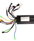 Three Mode Sine Wave Brushless DC Motor Controller Kit For DIY Electric Bike Projects with wiring and connectors visible.