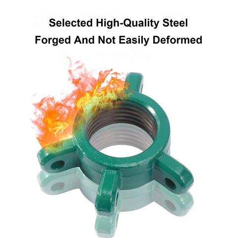 Heavy Duty Hydraulic Bearing Puller With Manual Hand Pump Gear Extractor featuring green, high-quality steel component for durability.