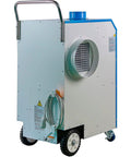 Heavy Duty Outdoor Portable Air Conditioner With 13700 Btu Cooling Capacity For Up To 315 Square Feet, mobile with ducting and wheels
