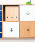 Cabinet with Vintage Ship Wheel Anchor Cabinet Pulls Set Of 4 For Dressers And Wardrobes Nautical Style Decorative Handles