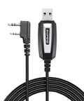 USB Ham Radio Programming Cable With CH340 Chip For UV5R BFF8HP 5RM UV21R UV82 UVS9 Plus GMRS GM15PRO GM21 UV5G Plus UVK5 AR152 Quansheng