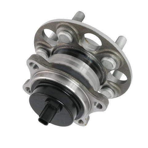 Side view of 2 Rear Wheel Bearing And Hub Assembly Set For Toyota Corolla 2019-2023 Prius 2016-2022 5 Lug With ABS Direct Fit