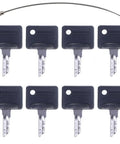 8 Pack Ignition Keys 107151 001 089216 001 C250 Key Set For Crown Electric Pallet Jacks And Wave Work Assist Vehicles