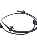 Straight Up Abs Wheel Speed Sensor For Front Rear Left Right Buick Enclave Chevy Traverse Gmc Acadia Saturn Outlook 3.6L V6 Engines close-up view of the sensor cable.