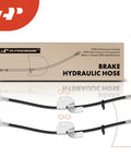 Front Brake Hydraulic Hose Pair For Ford F150 2010 2011 Front Left And Right Driver And Passenger Side Replacement Truck Ready V6 And V8 Engines No Bracket End Fittings Pack Of 2
