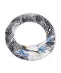 Top Notch Quad Lc Upc To Lc Upc Single Mode Fiber Patch Cord 80 Meter Indoor Extension Cable, flexible tight buffered jacket, neatly coiled.