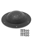 Beefy Hand Forged 12 Gauge Iron Shield Boss Umbo For Reenactment And DIY Shields, 20 Cm Domed Hammered Surface