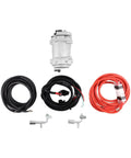 Heavy Duty 12V Electric Air Compressor Plug And Play For Rv Camper Truck Van Cab Direct Replacement Es18Cc012 components with wires and fittings.