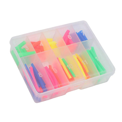 Top Tier Heat Shrink Tubing Kit For Pros And DIYers, Color Coded Wire Insulation Hoses That Shrink To Half Size For Solid Electrical Protection And Easy Organization In A Handy Storage Box, 600 pcs in clear organizer