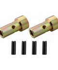 Durable Adapter Bushing Kit For Category I 3 Point Tractors And Quick Hitch Systems With Zinc Plated Steel Roll Pins For Easy Attachment