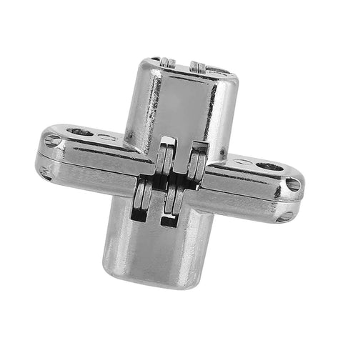 Concealed Zinc Alloy Hidden Hinge With 180 Degree Opening, smooth roller track, thickened structure for furniture