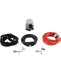 Heavy Duty 12V Electric Air Compressor Plug And Play For Rv Camper Truck Van Cab Direct Replacement Es18Cc012 with hoses and fittings