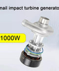 1000W Micro Hydro Turbine Generator For Home Use, Portable Water Power System with snail impact design, front view