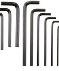 30 Piece Hex Key Wrench Set With SAE And Metric Sizes From Tiny 0.028 Inch Up To 0.078 Inch And 0.7mm To 10mm Chamfered Ends