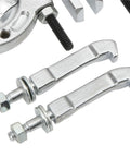Close-up of components from 9 Piece Bearing Separator Set Portable Bearing Remover And Metal Bearing Splitter For Car Repair Tool Kit
