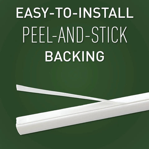CordMate II Cable Management Kit, Easy Peel And Press Cord Organizer And Hider with adhesive backing shown