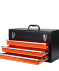 Kickass Iron Drawer Organizer Built As A Steel Parts Box With Low Friction Casters And Desktop Sorting Trays To Keep All Hardware Tight And Fully Functional, featuring open drawers.